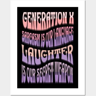 Generation X Posters and Art